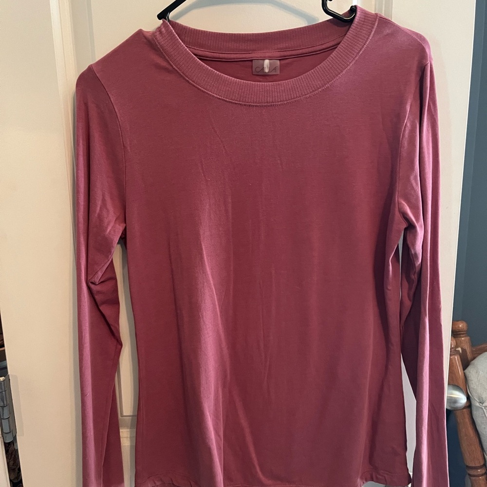 Calia Mauve Long Sleeve Top